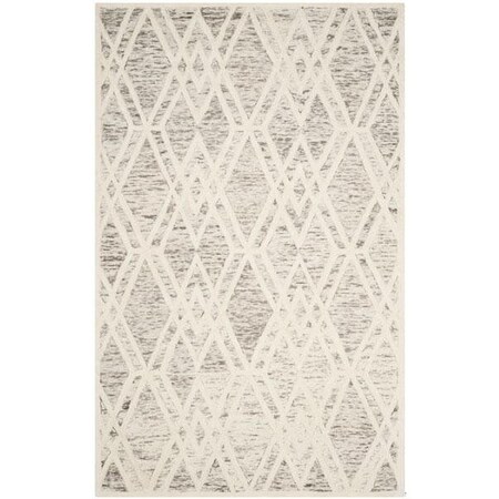 Safavieh Cambridge Small Rectangle Area Rug, Light Brown and Ivory - 4 x 6 ft. CAM729R-4